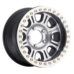 Raceline RT232 Monster RT 15x8 5x114.3 -32 ET 83.8 CB Black/Machined Face True Beadlock