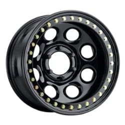 Raceline RT81 Rock 8 Beadlock 15x8 5x139.7 -19 ET 108 CB Black