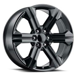 Voxx Replica Denali 3 22x9 6x139.7 24 ET 78.1 CB Gloss Black