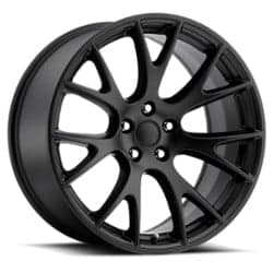 Voxx Replica Hellcat 20x10.5 5x115 25 ET 71.6 CB Gloss Black