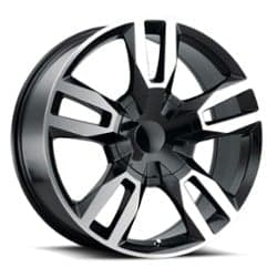 Voxx Replica RST 22x9 6x139.7 24 ET 78.1 CB Gloss Black Machined Face