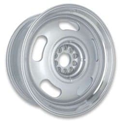 Rev 107 Classic Rally 17x7 5x120.65/5x127 0 ET 78.1 CB Silver