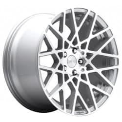 Rotiform BLQ R110 18x8.5 5x112 35 ET 66.5 CB Silver & Machined