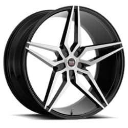 Spec-1 SPM-81 20x9 5x114.3 38 ET 73.1 CB Gloss Black Brushed