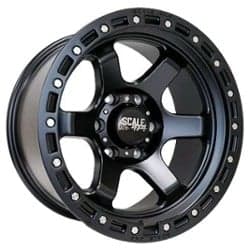 Scale 4x4 S03 17x9 6x139.7 -25 ET 106.3 CB Matte Black