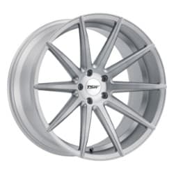 TSW Alloy Clypse 20x10 5x120 40 ET 76.1 CB Titanium w/Matte Brushed Face