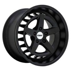 TSW Alloy Degner 18x10 5x112 25 ET 66.6 CB Semi Gloss Black