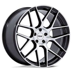 TSW Alloy Lasarthe TW002 17x8 5x114.3 40 ET 72.56 CB Black Machined