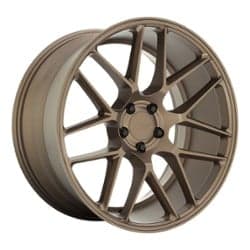 TSW Alloy Tamburello 19x8.5 5x112 25 ET 66.6 CB Matte Bronze