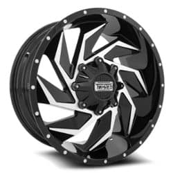 Twisted Off-Road T-27 Vixon 24x14 6x135/6x139.7 -76 ET 108 CB Gloss Black Machined