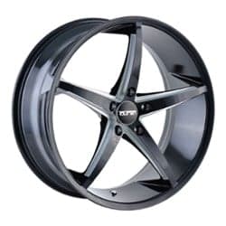 Touren TR70 3270 17x7.5 5x100 40 ET 72.56 CB Black/Milled Spokes