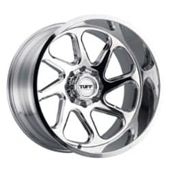 Tuff A.T. T2B Left 22x12 6x135 -45 ET 87.1 CB Chrome