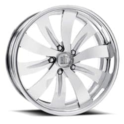 Boyd Coddington Turbine 18x7 -12 to 25 ET 73 CB Polished