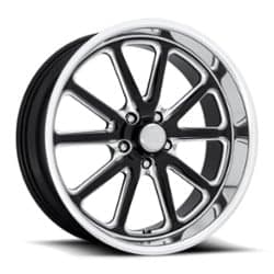 US Mags Rambler U117 22x11 5x127 18 ET 78.1 CB Gloss Black / Diamond Cut Lip