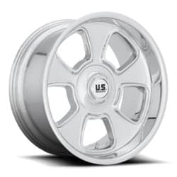 US Mags Blvd U126 20x9.5 Blank 5 Lug 1 ET 72.56 CB Chrome