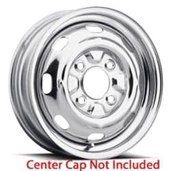 U.S. Wheel VW OEM 130 15x4.5 4x130 25 ET 88.7 CB Chrome