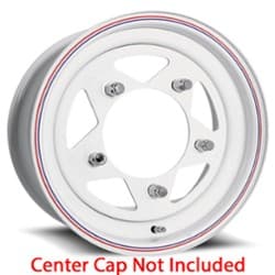 U.S. Wheel VW Baja Star 27 15x5 5x205 -3 ET 160 CB White