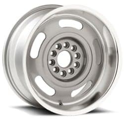 U.S. Wheel Corvette Rallye 623 17x8 5x120.65/5x127 0 ET 78.3 CB Silver/Machine