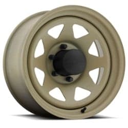 U.S. Wheel 8 Spoke Stealth 704 16.5x6.75 8x165.1 -2 ET 130.8 CB Desert Sand