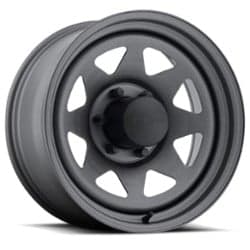 U.S. Wheel 8 Spoke Stealth 704 16.5x6.75 8x165.1 -2 ET 130.8 CB Gunmetal