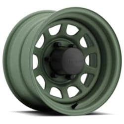 U.S. Wheel Daytona Stealth 804 15x14 5x139.7 -89 ET 108 CB Camo Green