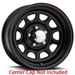 U.S. Wheel Daytona 84 15x7 5x114.3 0 ET 82.6 CB Gloss Black