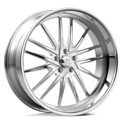 US Mags Arson 5 UF033 24x9 Blank 5 Lug 1 ET 72.56 CB Polished