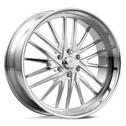 US Mags Arson 6 UF028 24x9 Blank 5 Lug 1 ET 72.56 CB Polished