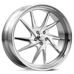 US Mags Blare 5 UF041 24x9 Blank 5 Lug 1 ET 72.56 CB Polished