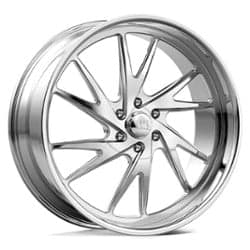 US Mags Blare 6 UF042 24x9 Blank 5 Lug 1 ET 72.56 CB Polished