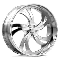 US Mags Kompressor 5 UF009 22x10.5 Blank 5 Lug 7 ET 72.56 CB Polished