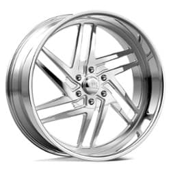 US Mags Nemesis 6 UF014 24x9 Blank 5 Lug 1 ET 72.56 CB Polished