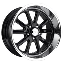 US Mags Rambler U121 22x11 5x127 18 ET 78.1 CB Gloss Black