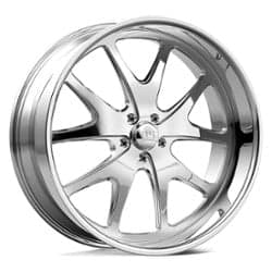 US Mags Rider 5 UF044 24x9 Blank 5 Lug 1 ET 72.56 CB Polished