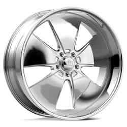 US Mags Whittier 5 UF025 24x9 Blank 5 Lug 1 ET 72.56 CB Polished