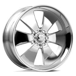 US Mags Whittier 6 UF037 24x9 Blank 5 Lug 1 ET 72.56 CB Polished