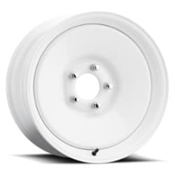 U.S. Wheel Rat Rod 66 18x7 5x127 -13 ET 82.6 CB Gloss White