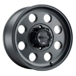 Ultra 164 19.5x7.5 8x170 0 ET 125.2 CB Satin Black with Satin Clear-Coat