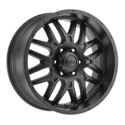 Ultra 203 Hunter 17x9 5x127 10 ET 78 CB Satin Black w/ Satin Clear Coat