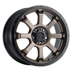 Ultra 219 Nemesis Dark 18x8 5x100 35 ET 63.3 CB Satin Bronze w/Satin Black Lip & Clear-Coat