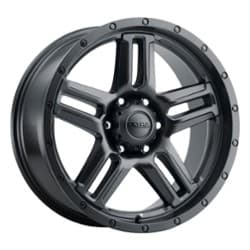 Ultra 258 Prowler Truck 17x9 5x127 12 ET 78 CB Satin Black with Satin Clear-Coat