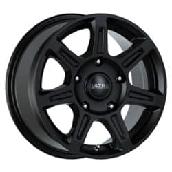 Ultra 450 Toil Van 16x6.5 5x130 45 ET 84.1 CB Satin Black w/ Satin Clear Coat