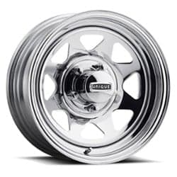 Unique Steel 27 8 Spoke 15x6 4x130 6 ET 83.8 CB Chrome