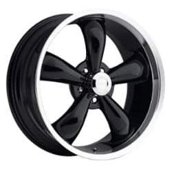 Vision 142 Legend 5 22x9.5 5x115 18 ET 83 CB Gloss Black Machined Lip