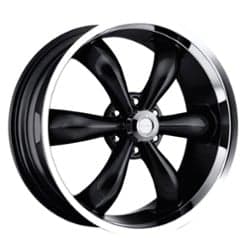 Vision 142 Legend 6 22x9.5 6x139.7 15 ET 106.2 CB Gloss Black Machined Lip