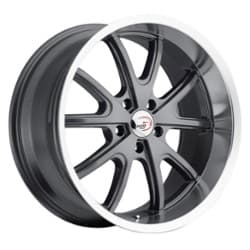 Vision 143 Torque 18x9.5 5x114.3 0 ET 83 CB Gunmetal Machined Lip