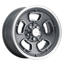 Vision 148 Shift 15x5.5 5x120.65 7 ET 83 CB Satin Gray Machined Face/Lip