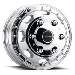 Vision 181Z Van Dually Front 16x5.5 6x205 120 ET 161.1 CB Chrome