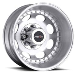 Vision 181Z Van Dually Rear 17x6.5 8x210 -143 ET 154.2 CB Machined