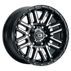 Vision 348 Nexus 16x8 8x170 0 ET 125.2 CB Gloss Black Machined Face